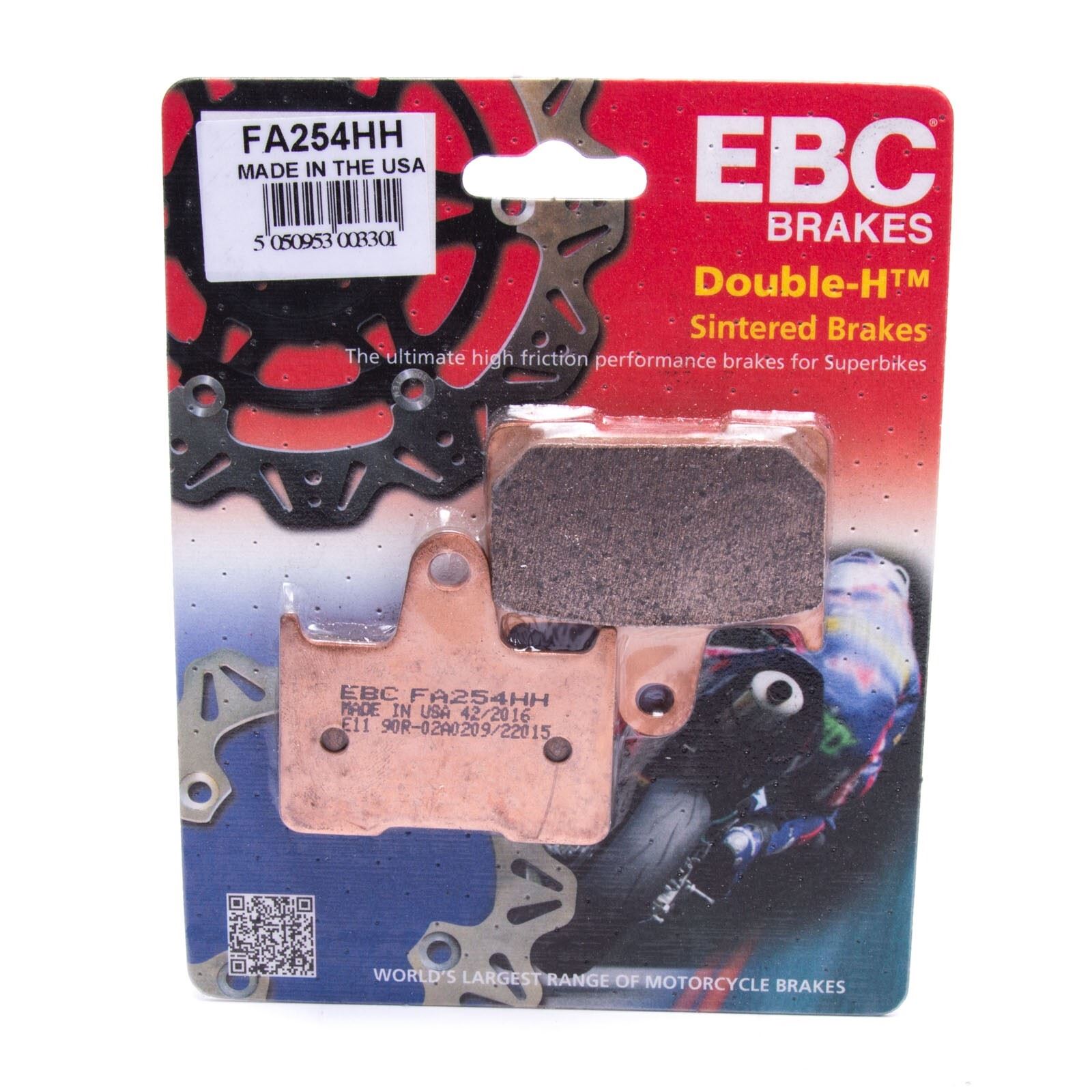 BRAKE PAD EBC - FA254HH SINTERED - Photo 2